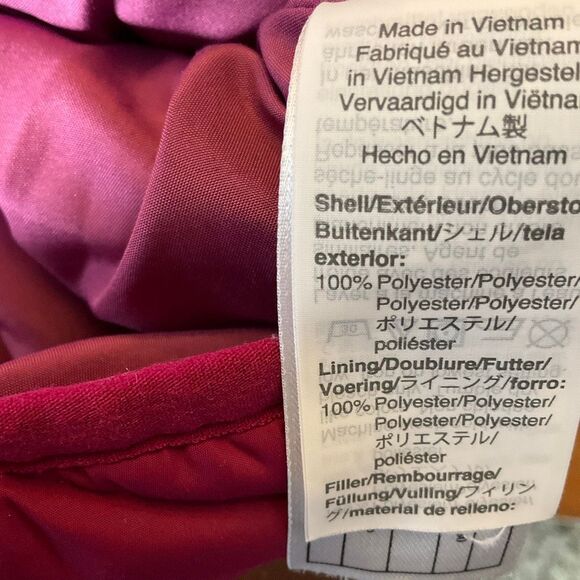 J Crew Quilted Zip up Vest. Rasberry Small preppy heritage - Picture 10 of 12